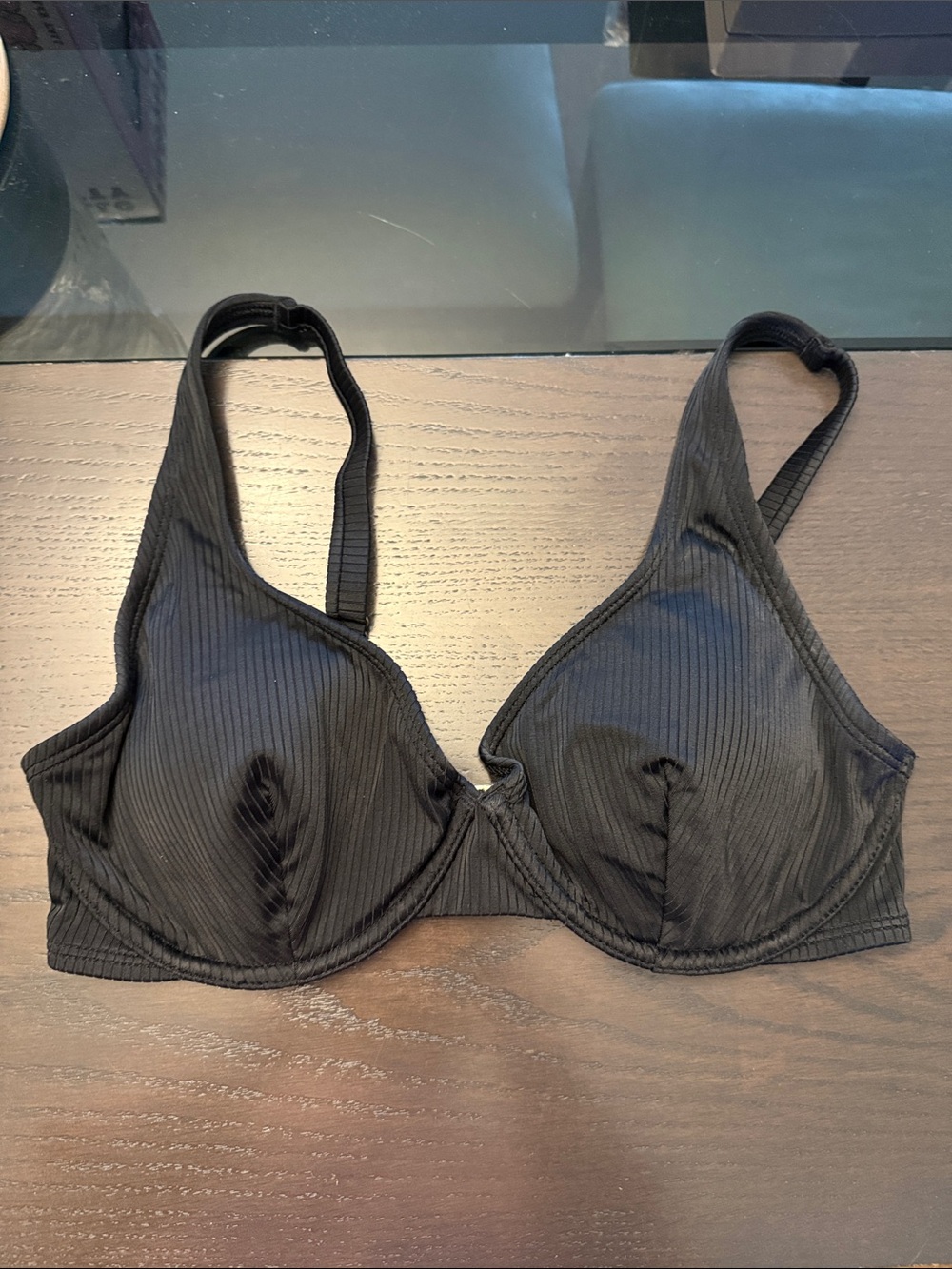 Shade & Shore - Black Underwire Bikini Top